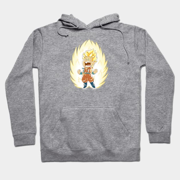 Super Saiyan AJ Hoodie by AJ & Magnus